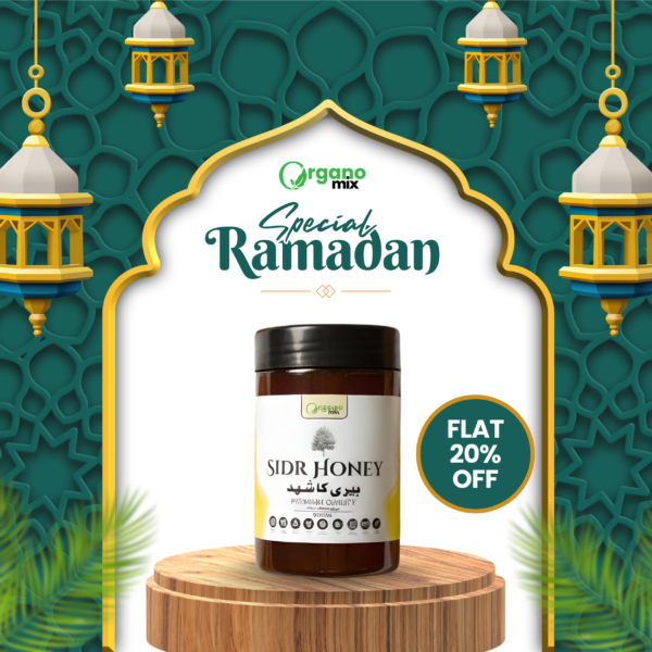 premium sidr honey (beri) 100% pure | organomix